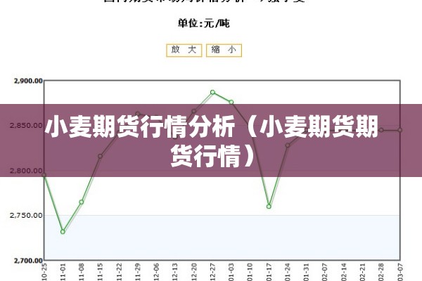 小麦期货行情分析（小麦期货期货行情）