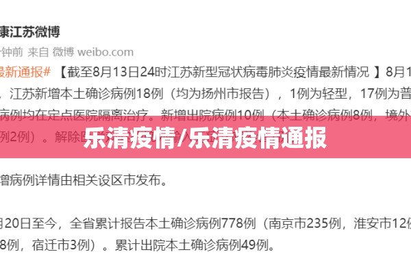 乐清疫情/乐清疫情通报 乐清疫情/乐清疫情通报