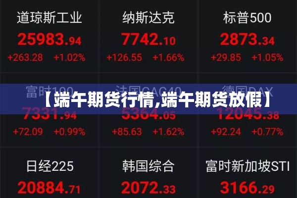 【端午期货行情,端午期货放假】 【端午期货行情,端午期货放假】