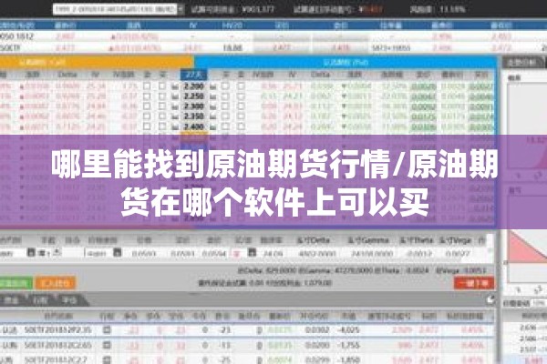 哪里能找到原油期货行情/原油期货在哪个软件上可以买 哪里能找到原油期货行情/原油期货在哪个软件上可以买