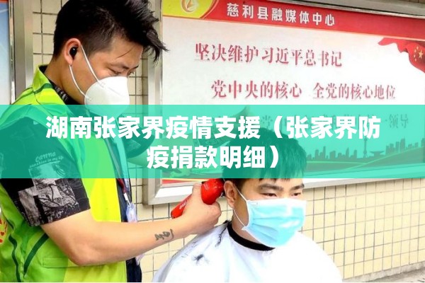 湖南张家界疫情支援(张家界防疫捐款明细) 湖南张家界疫情支援(张家界防疫捐款明细)