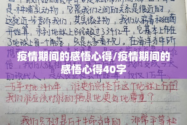 疫情期间的感悟心得/疫情期间的感悟心得40字 疫情期间的感悟心得/疫情期间的感悟心得40字