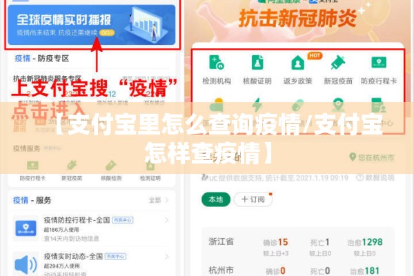 【支付宝里怎么查询疫情/支付宝怎样查疫情】