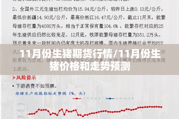 11月份生猪期货行情/11月份生猪价格和走势预测