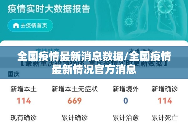 全国疫情最新消息数据/全国疫情最新情况官方消息 全国疫情最新消息数据/全国疫情最新情况官方消息