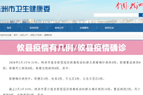 攸县疫情有几例/攸县疫情确诊