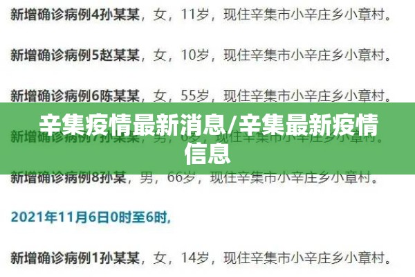 辛集疫情最新消息/辛集最新疫情信息 辛集疫情最新消息/辛集最新疫情信息