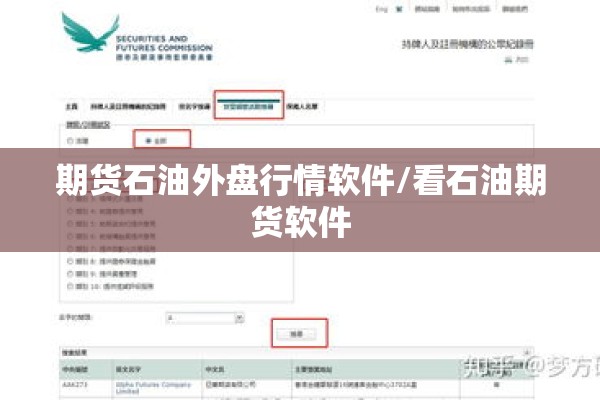 期货石油外盘行情软件/看石油期货软件 期货石油外盘行情软件/看石油期货软件