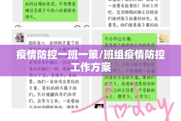 疫情防控一班一策/班组疫情防控工作方案 疫情防控一班一策/班组疫情防控工作方案