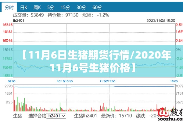 【11月6日生猪期货行情/2020年11月6号生猪价格】