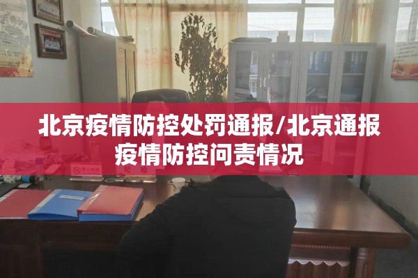 北京疫情防控处罚通报/北京通报疫情防控问责情况 北京疫情防控处罚通报/北京通报疫情防控问责情况