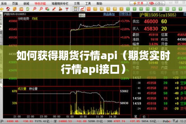 如何获得期货行情api(期货实时行情api接口) 如何获得期货行情api(期货实时行情api接口)