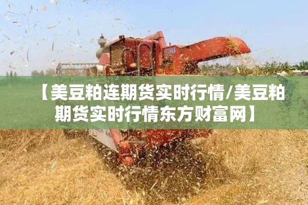 【美豆粕连期货实时行情/美豆粕期货实时行情东方财富网】 【美豆粕连期货实时行情/美豆粕期货实时行情东方财富网】