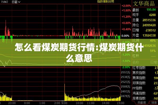 怎么看煤炭期货行情:煤炭期货什么意思 怎么看煤炭期货行情:煤炭期货什么意思