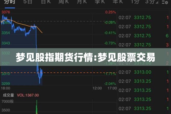 梦见股指期货行情:梦见股票交易 梦见股指期货行情:梦见股票交易