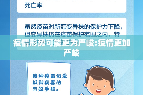 疫情形势可能更为严峻:疫情更加严峻 疫情形势可能更为严峻:疫情更加严峻