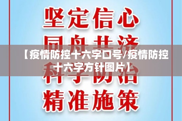 【疫情防控十六字口号/疫情防控十六字方针图片】