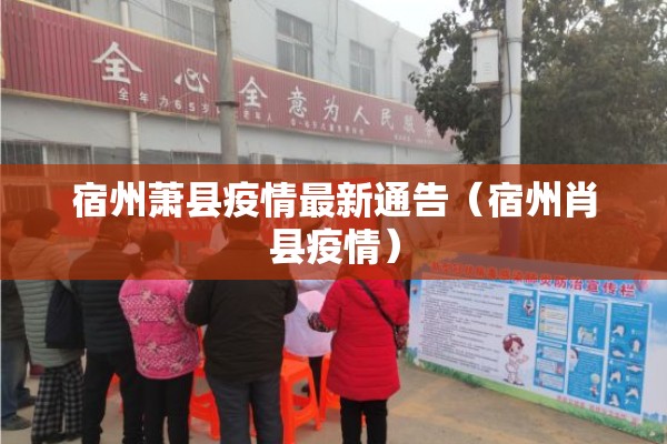 宿州萧县疫情最新通告(宿州肖县疫情) 宿州萧县疫情最新通告(宿州肖县疫情)