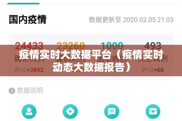 疫情实时大数据平台(疫情实时动态大数据报告) 疫情实时大数据平台(疫情实时动态大数据报告)
