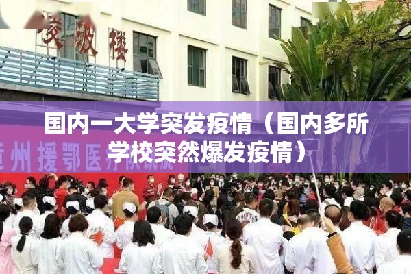 国内一大学突发疫情(国内多所学校突然爆发疫情) 国内一大学突发疫情(国内多所学校突然爆发疫情)