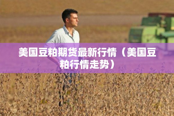 美国豆粕期货最新行情（美国豆粕行情走势）