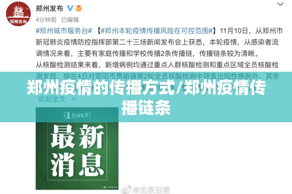 郑州疫情的传播方式/郑州疫情传播链条 郑州疫情的传播方式/郑州疫情传播链条