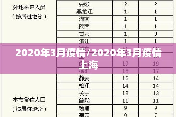2020年3月疫情/2020年3月疫情上海