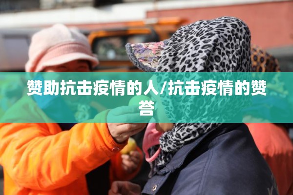 赞助抗击疫情的人/抗击疫情的赞誉