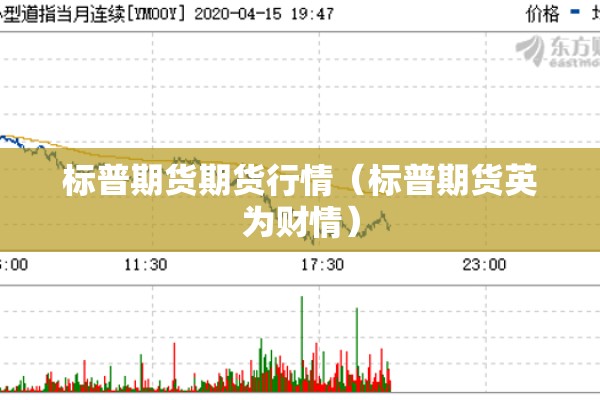 标普期货期货行情（标普期货英为财情）