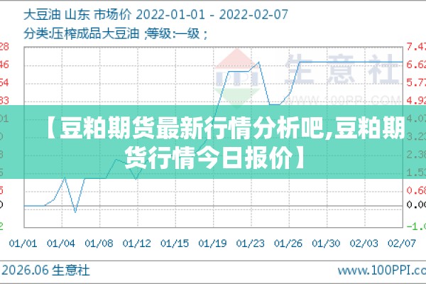 【豆粕期货最新行情分析吧,豆粕期货行情今日报价】