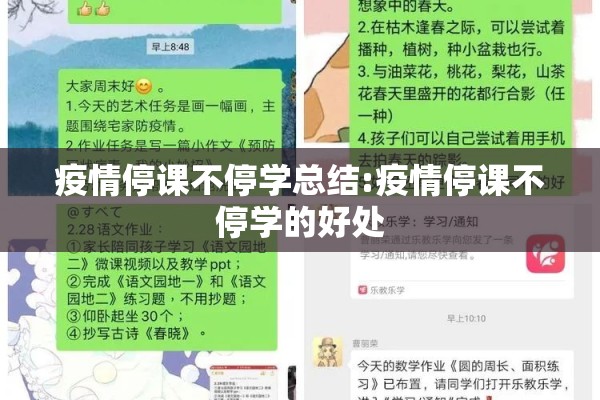 疫情停课不停学总结:疫情停课不停学的好处