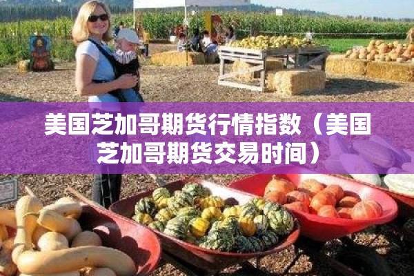 美国芝加哥期货行情指数（美国芝加哥期货交易时间）