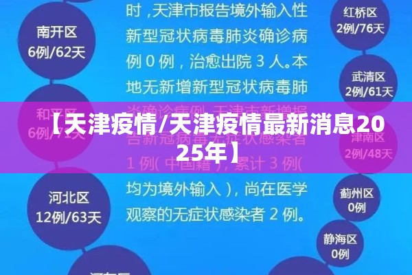 【天津疫情/天津疫情最新消息2025年】