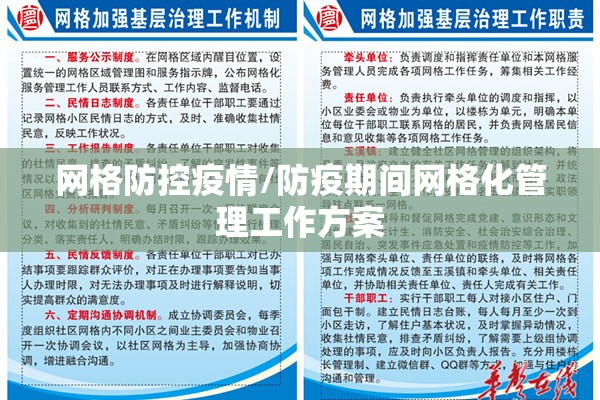 网格防控疫情/防疫期间网格化管理工作方案