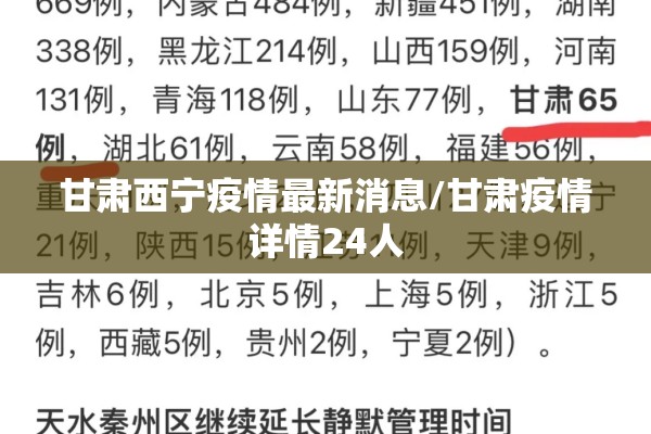 甘肃西宁疫情最新消息/甘肃疫情详情24人