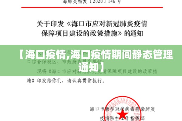 【海口疫情,海口疫情期间静态管理通知】