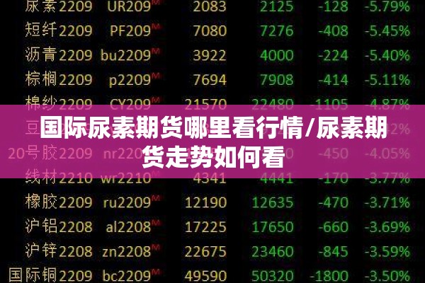 国际尿素期货哪里看行情/尿素期货走势如何看