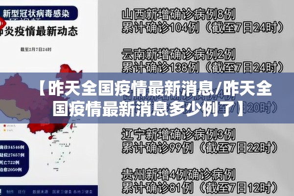 【昨天全国疫情最新消息/昨天全国疫情最新消息多少例了】