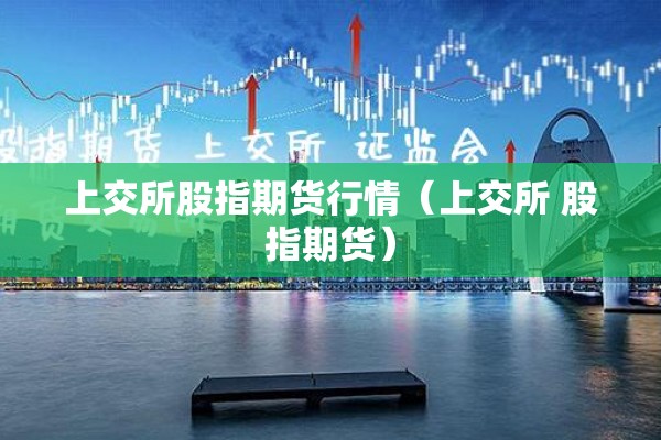 上交所股指期货行情（上交所 股指期货）