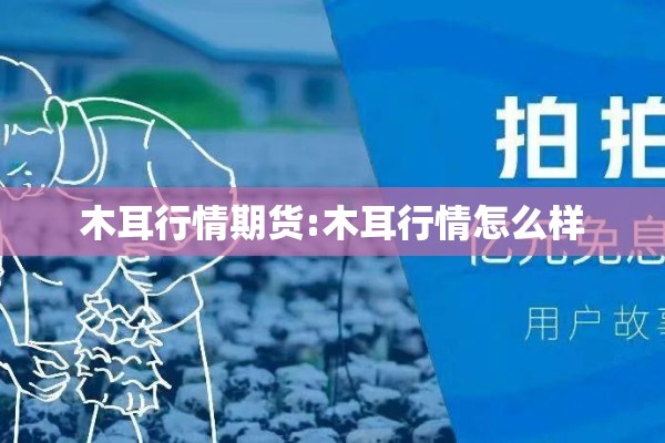 木耳行情期货:木耳行情怎么样