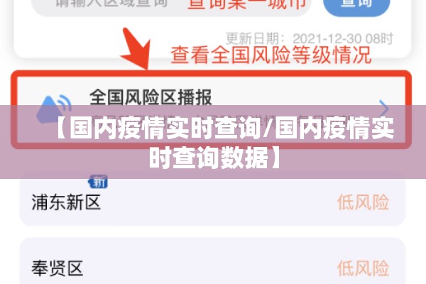 【国内疫情实时查询/国内疫情实时查询数据】