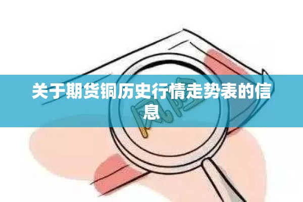 关于期货铜历史行情走势表的信息 关于期货铜历史行情走势表的信息