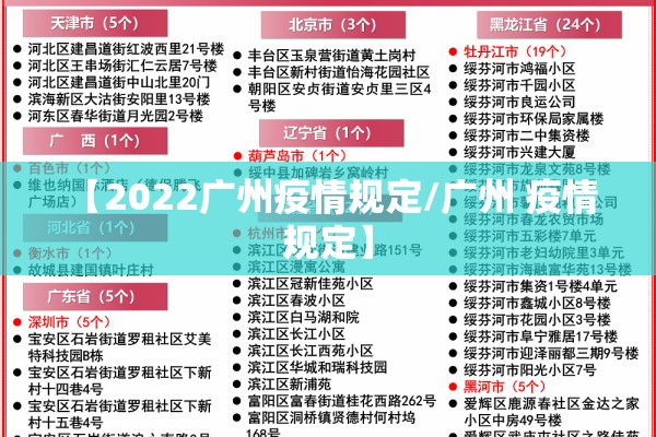 【2022广州疫情规定/广州 疫情 规定】 【2022广州疫情规定/广州 疫情 规定】