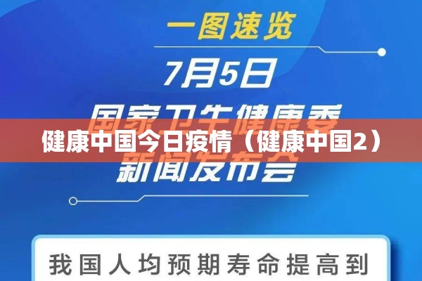 健康中国今日疫情（健康中国2）