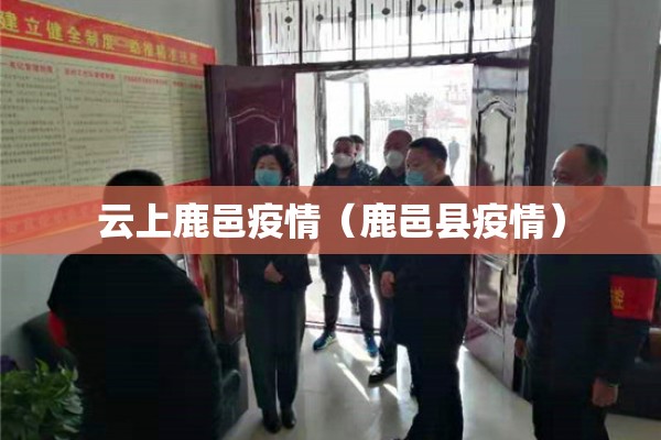 云上鹿邑疫情（鹿邑县疫情）