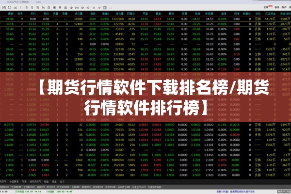 【期货行情软件下载排名榜/期货行情软件排行榜】 【期货行情软件下载排名榜/期货行情软件排行榜】