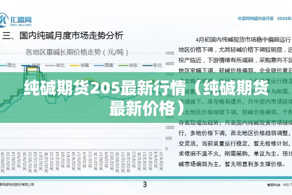 纯碱期货205最新行情(纯碱期货最新价格) 纯碱期货205最新行情(纯碱期货最新价格)