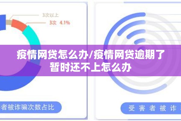 疫情网贷怎么办/疫情网贷逾期了暂时还不上怎么办
