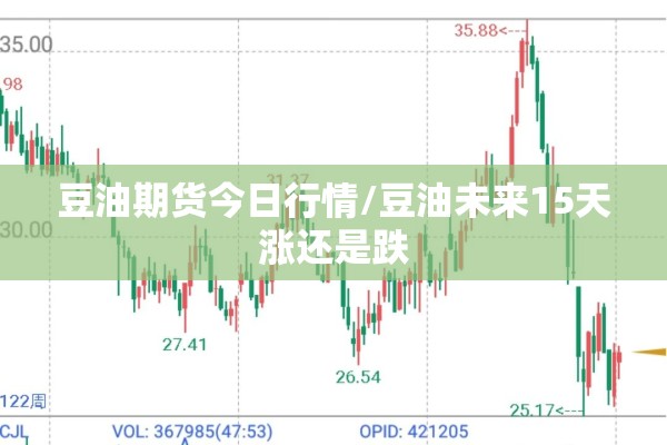 豆油期货今日行情/豆油未来15天涨还是跌