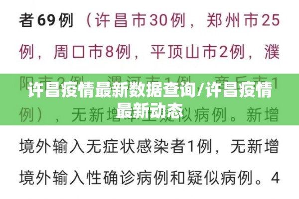 许昌疫情最新数据查询/许昌疫情最新动态